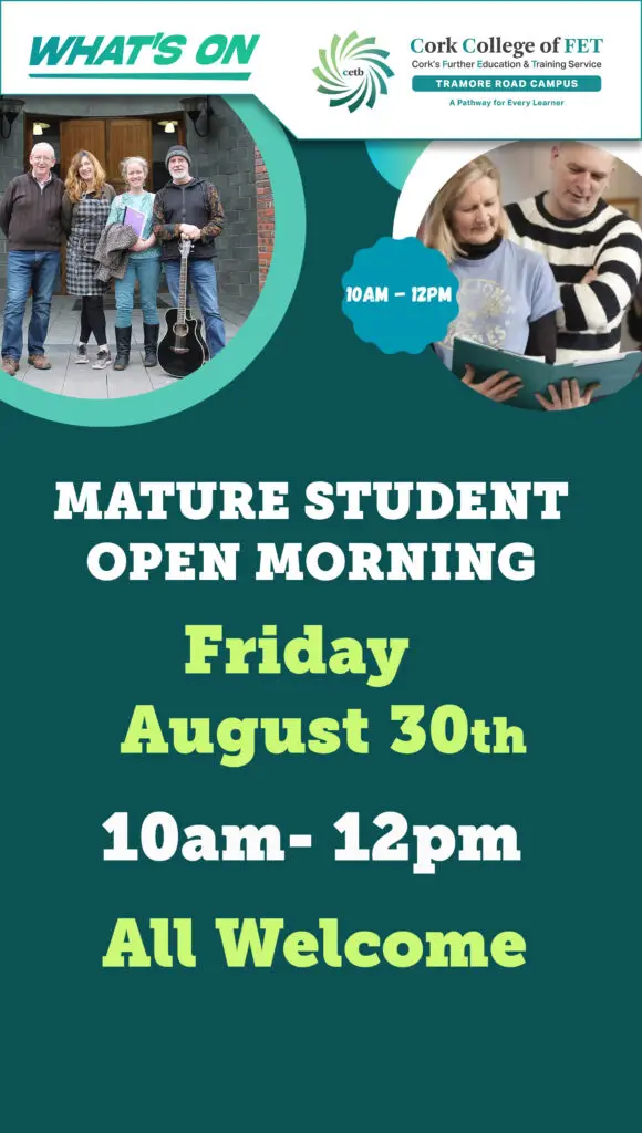 Mature Student open morning