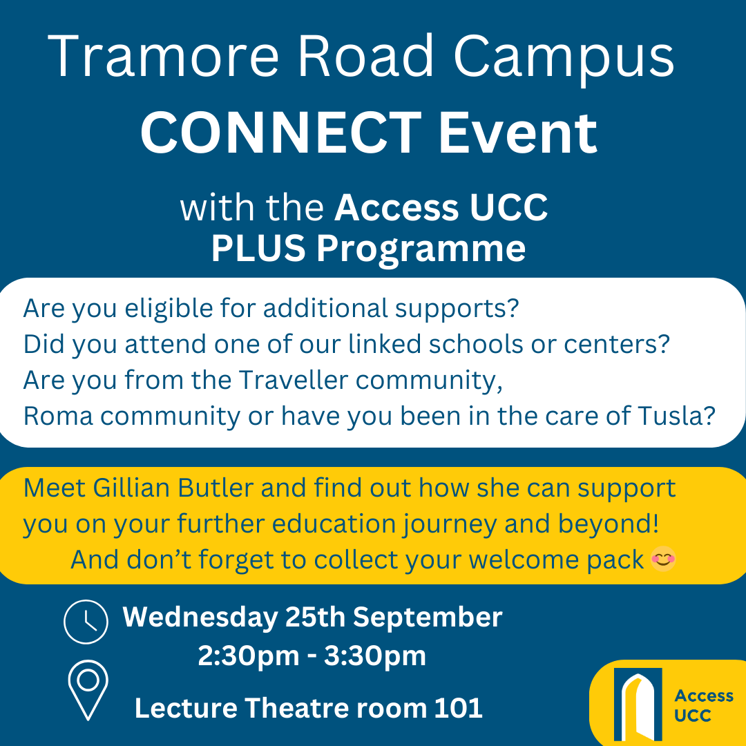 Tramore Road Campus Synergy Exhibition Poster